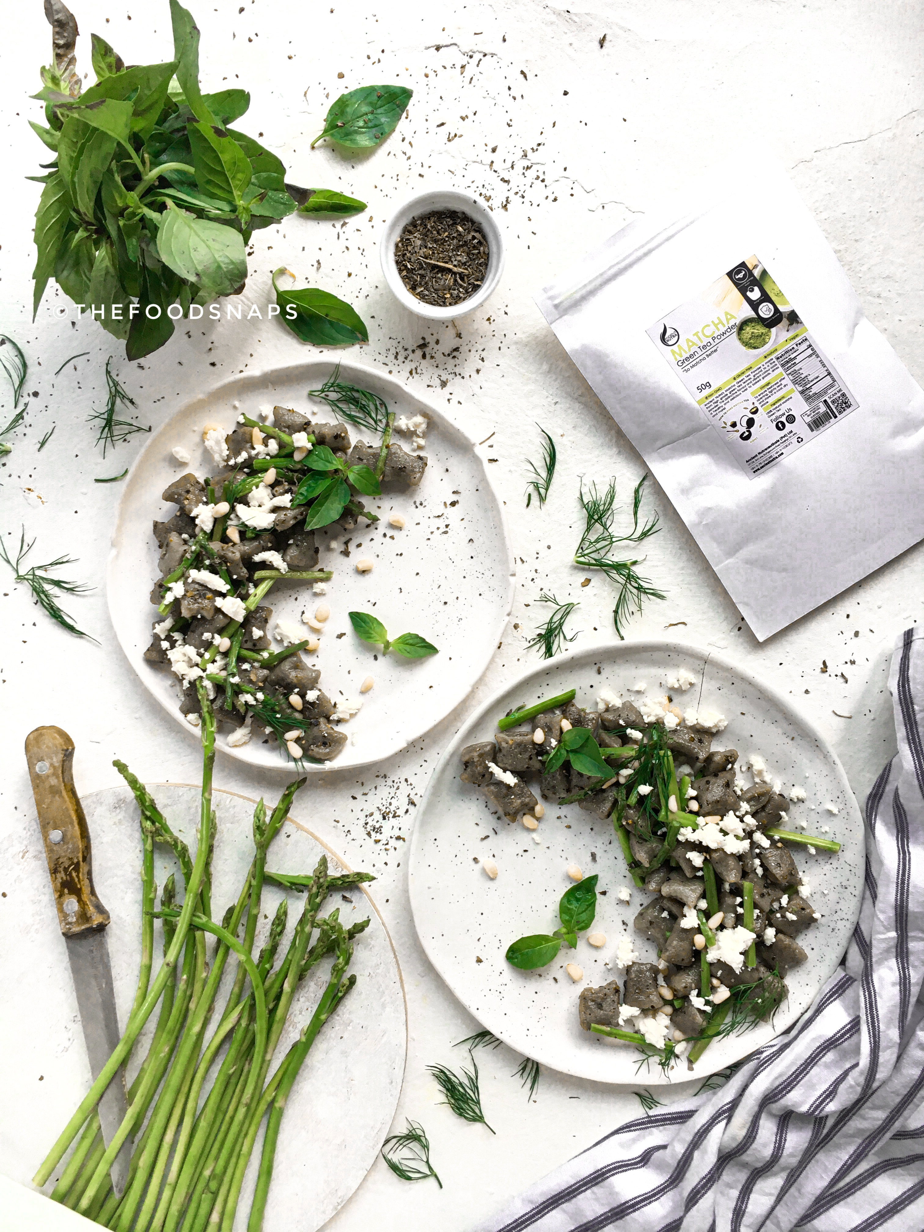 Matcha Green Tea Gnocchi 💚