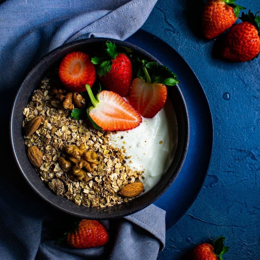 A perfect granola bowl 😍