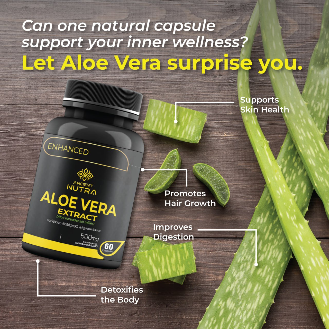 How Ancient Nutra Aloe Vera Capsules Improve Health