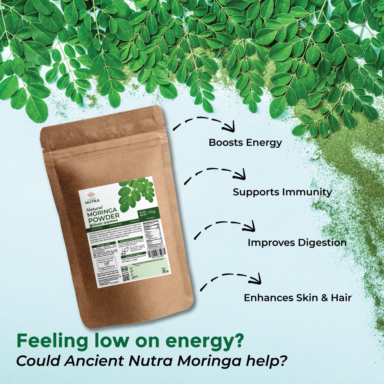 Key Health Benefits of Moringa Powder