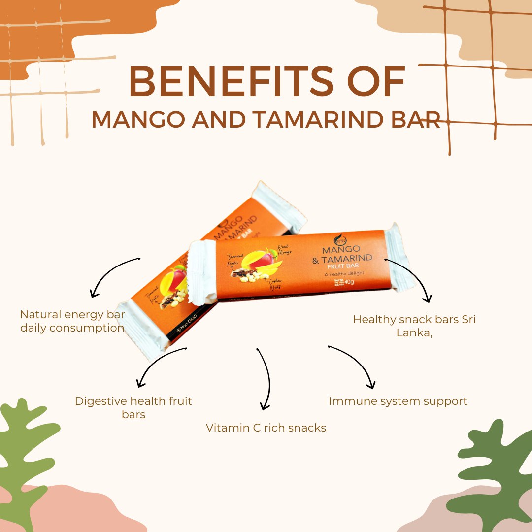 Ancient Nutra Mango & Tamarind Bar 40g – Your Daily Tropical Wellness Boost
