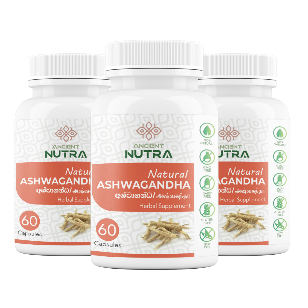 මාස 3 සැලැස්ම - අශ්වගන්ධා පවර් පැක්