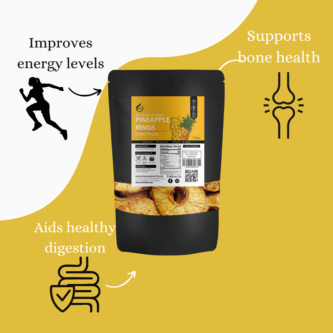 Pineapple Rings 100g (6761555820719)