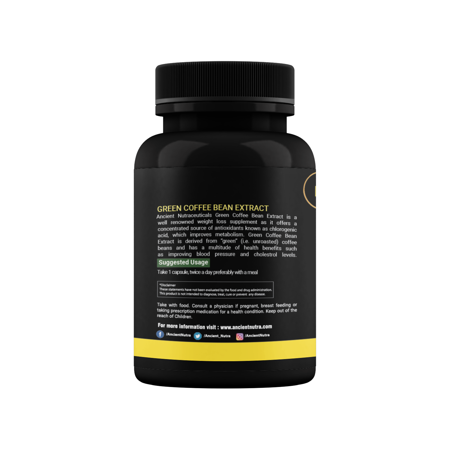 Green Coffee Been Extract 60 Capsules (6637844955311)