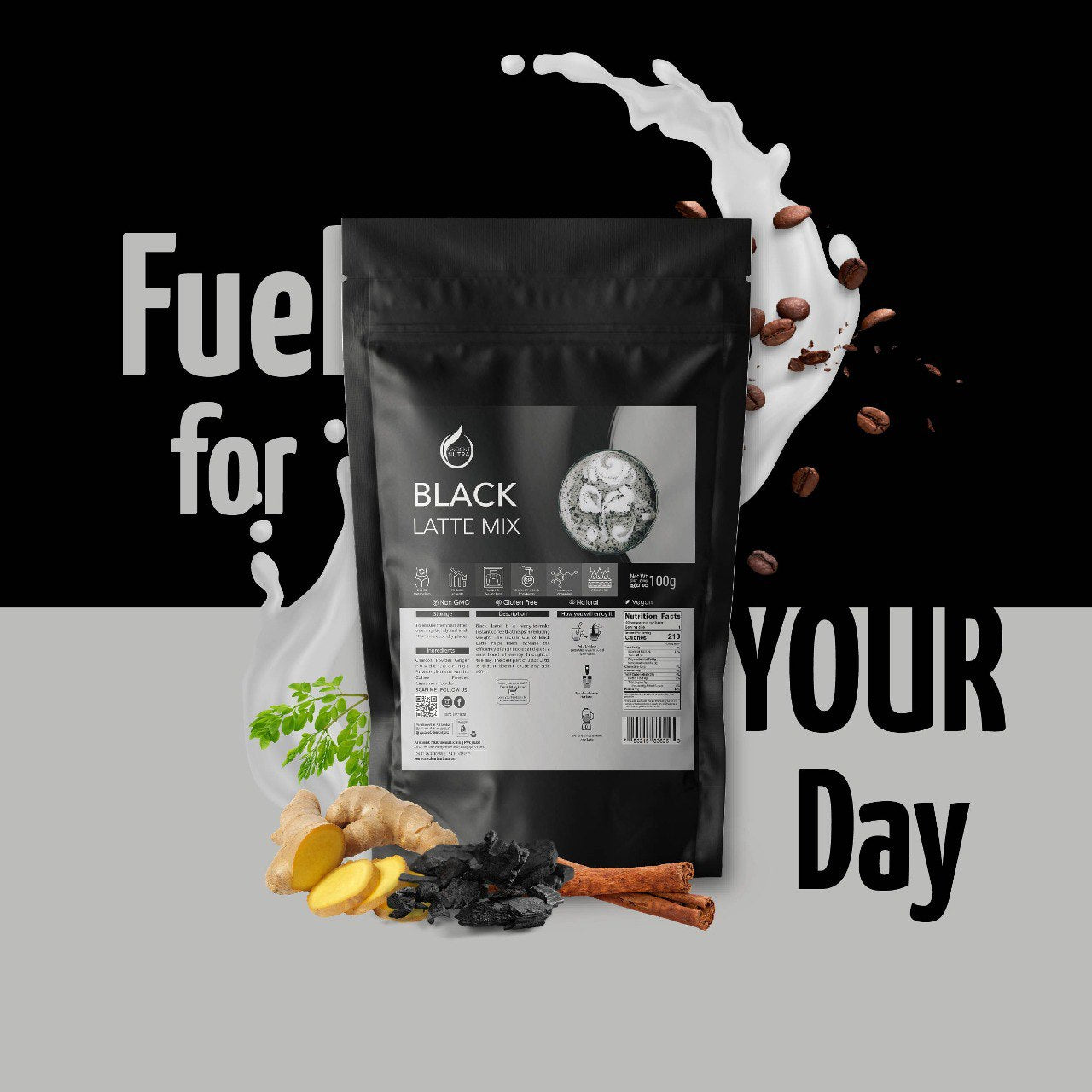 Black Latte Mix 100g