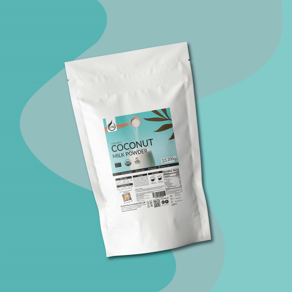 කාබනික පොල් කිරි පිටි 200g