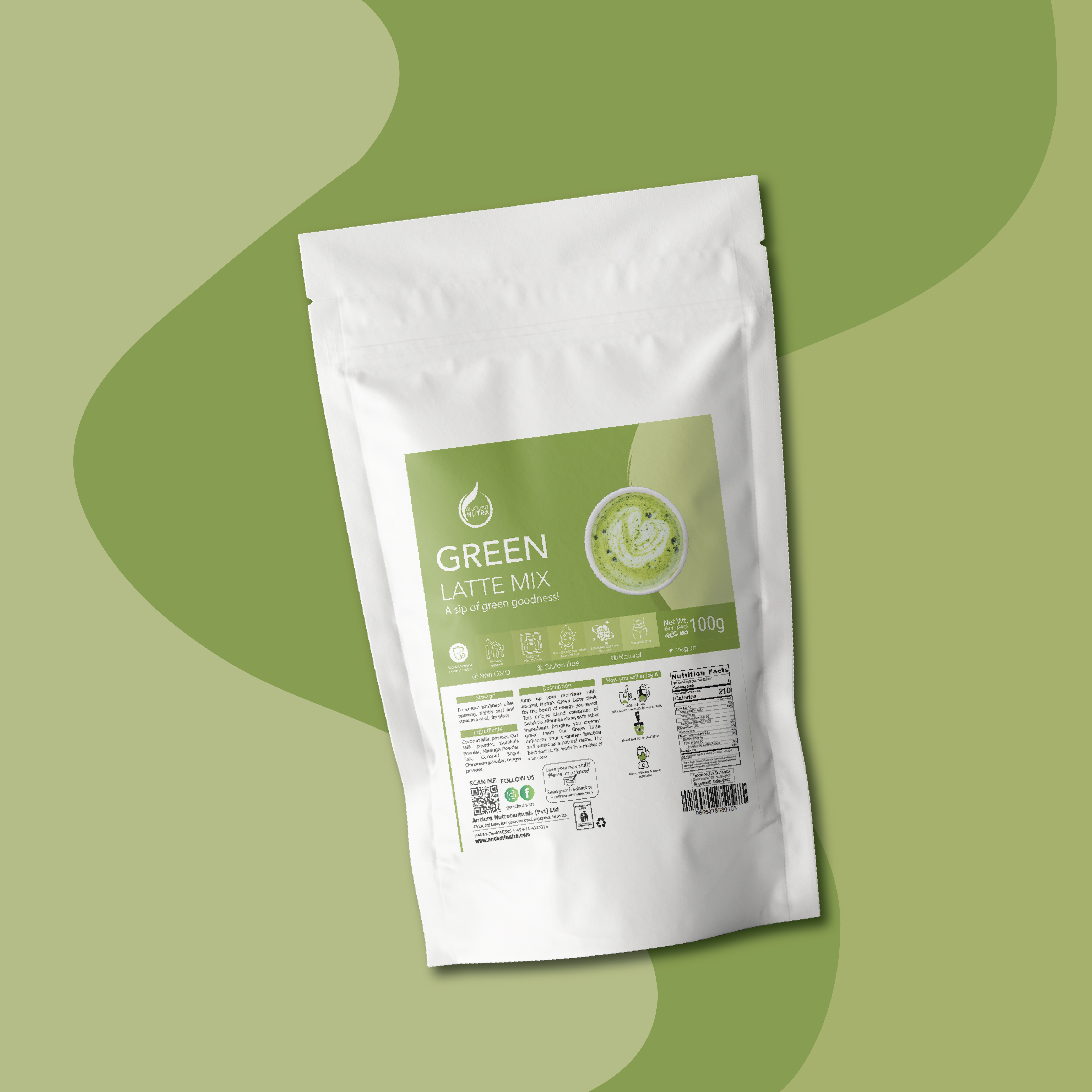 Green Latte Mix 50% OFF