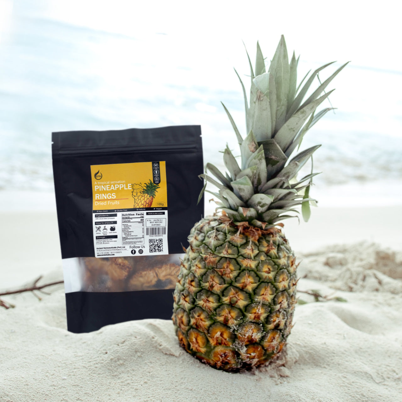 Pineapple Rings 100g (6761555820719)