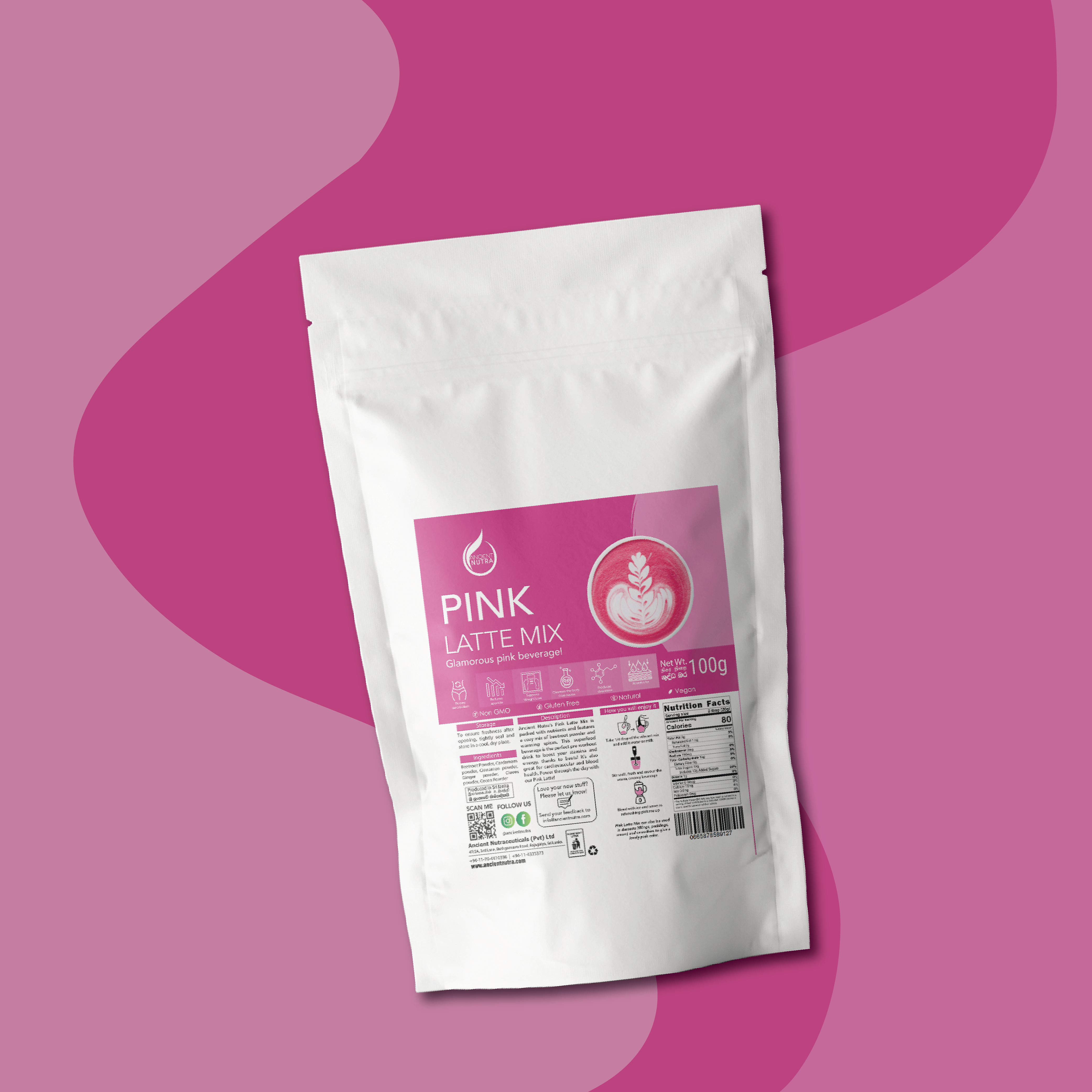 Pink Latte 100g
