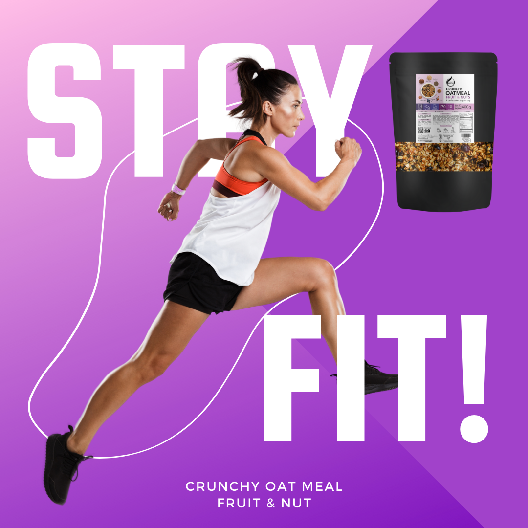Crunchy Oat Meal Fruit & Nuts 400g (7015307215023)
