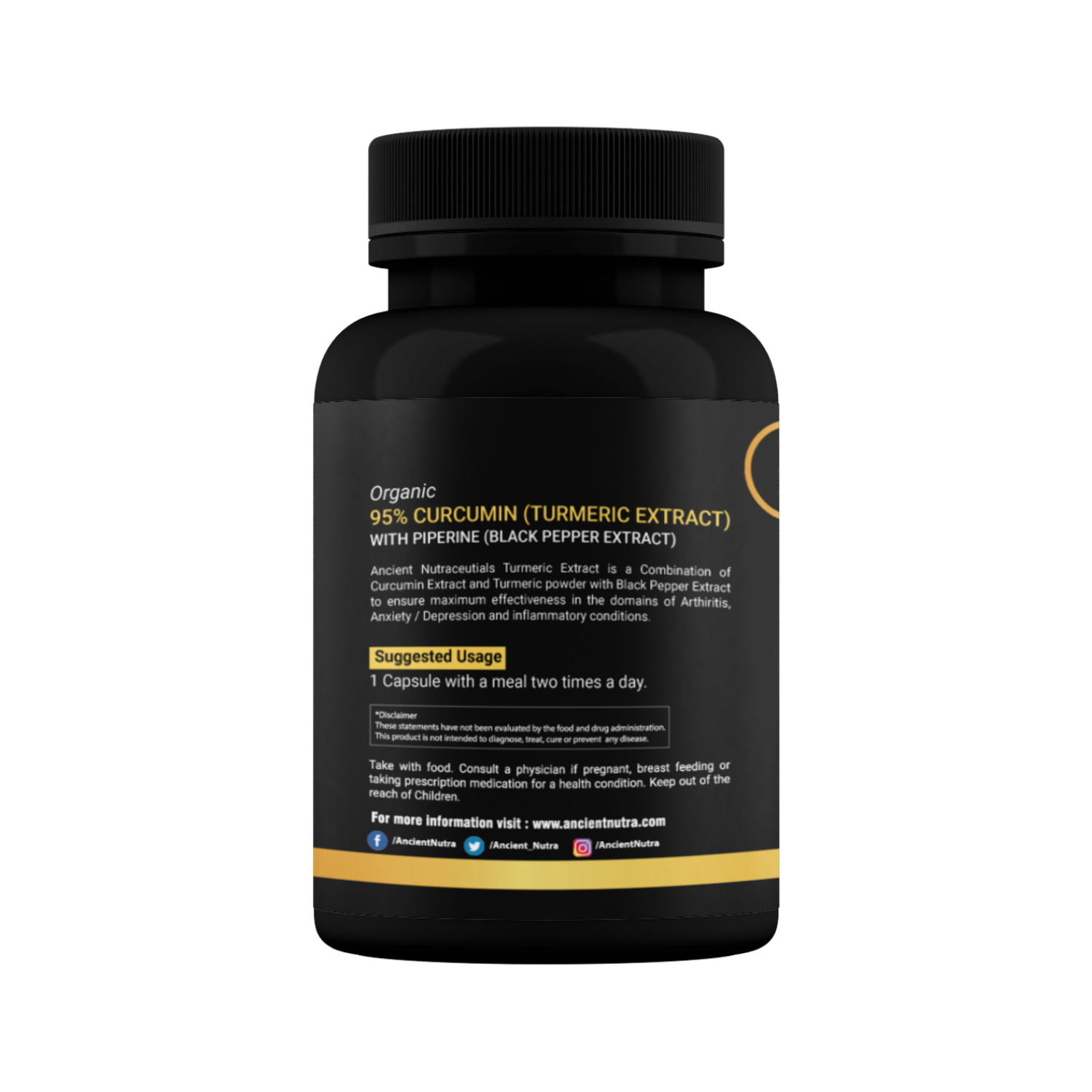 Turmeric Extract Capsules Description (6171640660143)