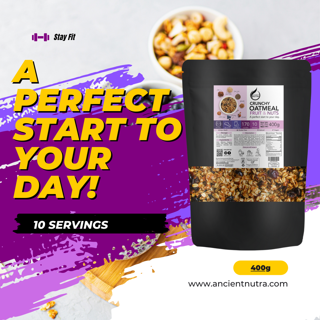 Crunchy Oat Meal Fruit & Nuts 400g (7015307215023)