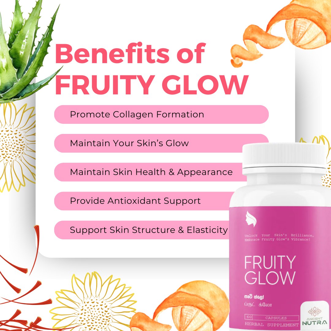 Unlock Your Natural Glow with Ancient Nutra Fruity Glow Capsules