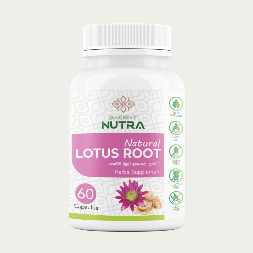 Lotusr Root Powder Lotus Root Capsules | Digestion & Daily Wellness | AN