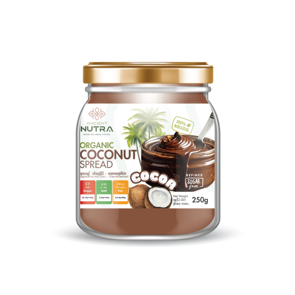 Organic Coconut Spread 250g - Cocoa