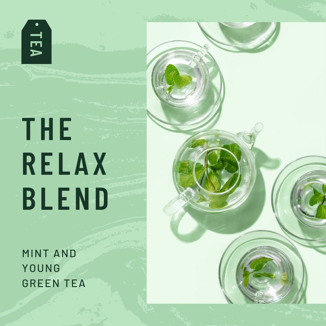 Mint Green Tea - 25 tea bags (6864853500079)
