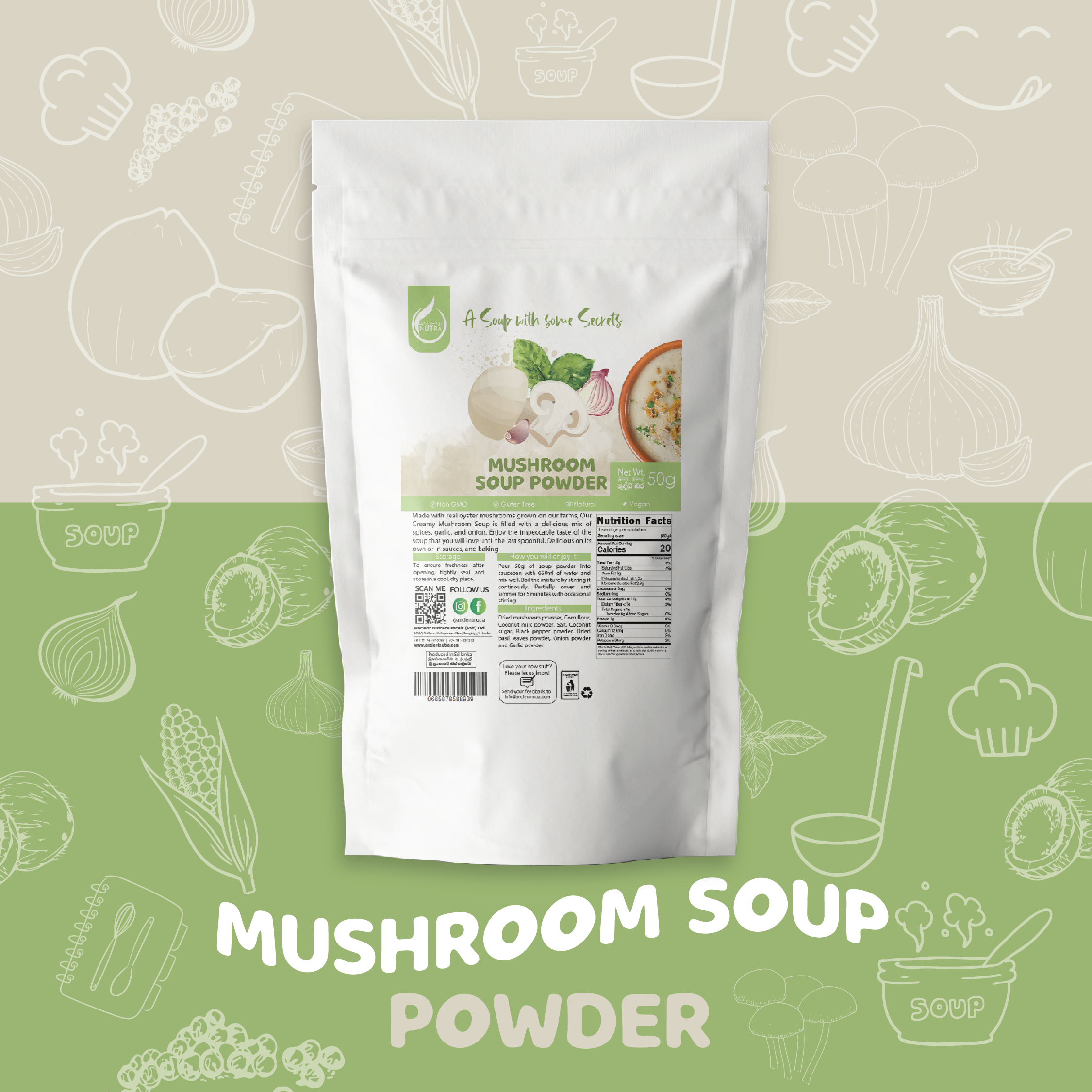 Mushroom Soup Powder 50g